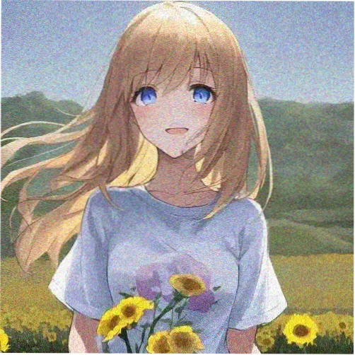 邪恶美女漫画角色头像 血月契约者